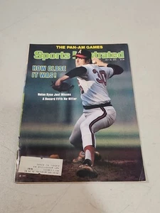 1979 NOLAN RYAN ANGELS rivista illustrata sportiva 23 luglio QUINTO NO HITTER - Foto 1 di 3