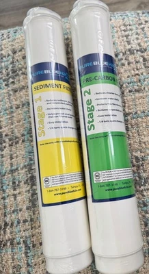 Pure Blue H20 Water Filter Stage 1 & 2 Reverse Osmosis System 230705 - Image 1 of 4