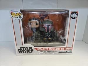 Funko Pop! Star Wars: Boba Fett e Fennec sul trono #486 - Foto 1 di 5
