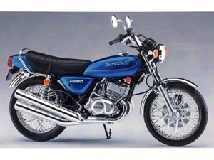 Hasegawa 1/12 Kawasaki Kh250-B2 1977 Model Kit Limited Edition Plastic - Picture 1 of 11
