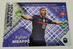 Panini Adrenalyn XL Road to the World Cup 2022 Kylian Mbappe Limited Edition - Picture 1 of 1