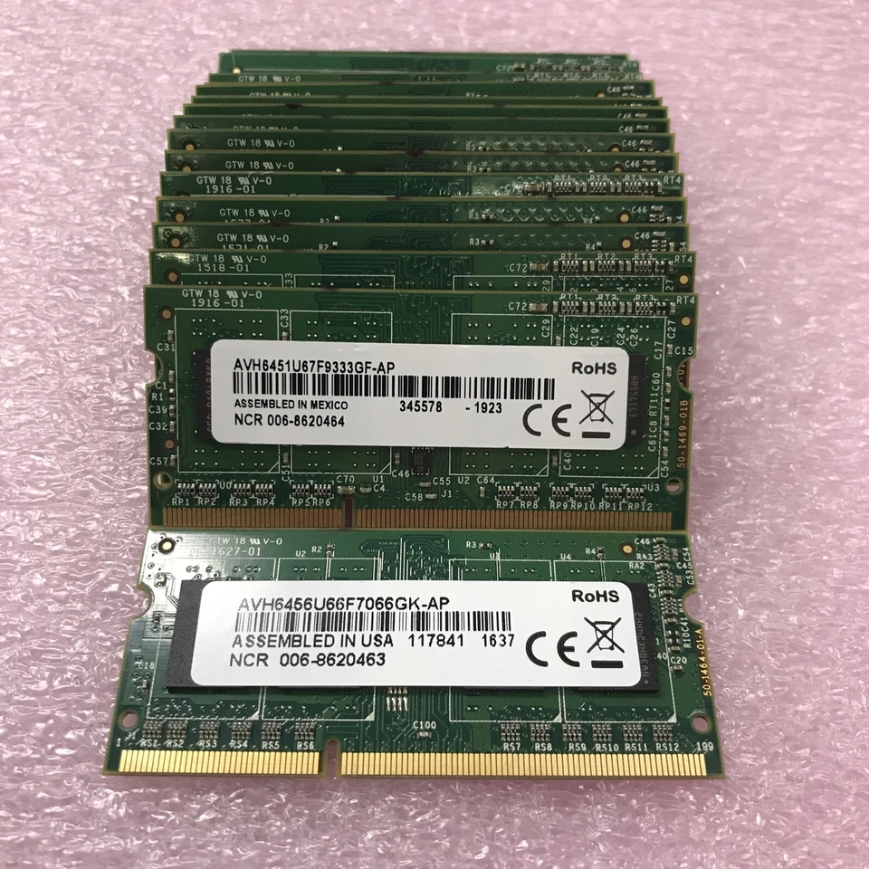 Edge 72GB Kit 18x4GB PC3-10600 Memory 204 PIN D AVH6456U66F7066GK-AP - Image 1 of 4