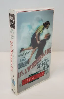 Its a Wonderful Life VHS 1993 Original Uncut Version (Holographic Front) SEALED - Image 1 of 4