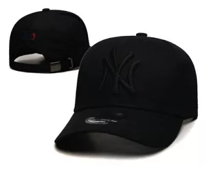 NEW YORK NY YANKEES MLB Baseball Cap Trucker Hat Adjustable Men's Black - Picture 1 of 1