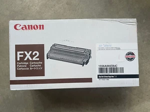 Genuine Canon FX2 1556A002BA Toner Cartridge Black SEALED! OEM! Best Before 2007 - Picture 1 of 2