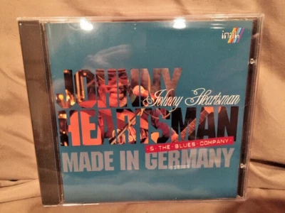 BRAND NEW: Johnny Heartsman and Blues Company "Made in Germany" blues CD Foto 1 de 2