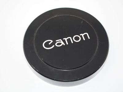 Canon 78mm Metal Push On Lens Cap - Image 1 of 2
