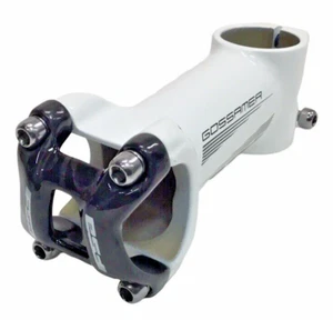 FSA Gossamer Alloy Road-MTB Stem 31.8mm Clamp +/- 6° 1-1/8" 90mm White 141g - Picture 1 of 6