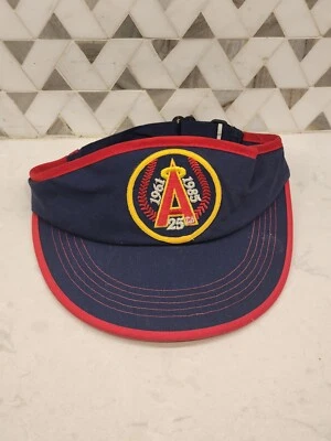 Sombrero visera vintage Anaheim Angels MLB 25 aniversario 1961-1985 Foto 1 de 4