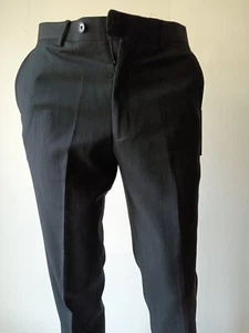 30 Waist Pants Trousers Slack, Black, John Varvatos - Picture 1 of 11