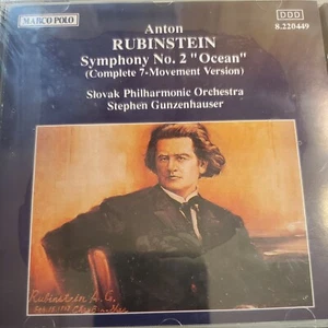 Rubinstein: Symphony No. 2 Ocean CD Gunzenhauser, Slovak Philharmonic Orchestra - Foto 1 di 12