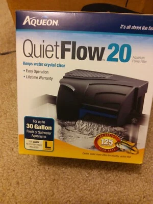 Aqueon Quiet Flow 20 aquaium power filter - Image 1 of 3