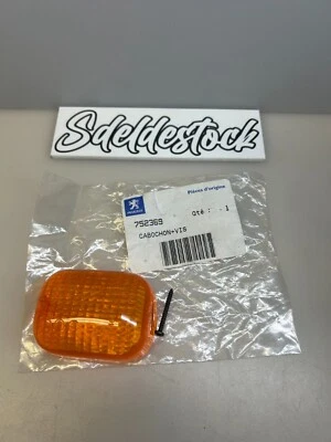 1 cabochon clignotant + vis peugeot 752369 fox trekker stunt metal-x 50 - Photo 1/4