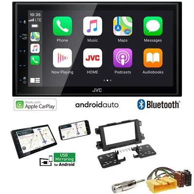 JVC 2-DIN Autoradio Apple CarPlay Android Auto für Mazda CX-5 ab 2012 schwarz - Bild 1 von 4