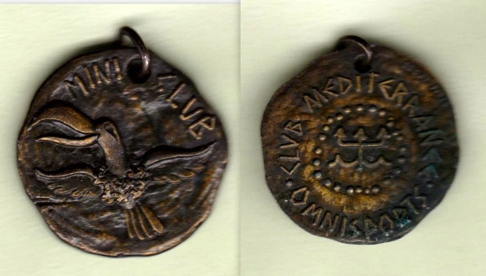 Médaille sportive - Club Méd. MINI CLUB - Omnisports  “ Classement 3° BRONZE” - Photo 1/1