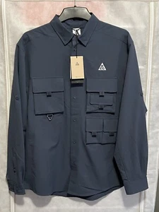 Nike ACG Devastation Trail Long Sleeve Shirt UV DriFit DN3936-437 Men’s L Large - Picture 1 of 13