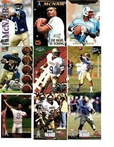 Colección Steve McNair 686 tarjetas, 387 tarjetas diferentes alto valor Beckett $1,179 - Imagen 1 de 9