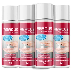 (7€/100 ml) Handdesinfektion Gel, Desinfektionsmittel, Desinfektiongel 4x 50 ml - Bild 1 von 1