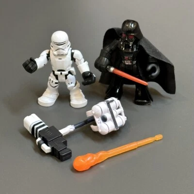 2.5" Playskool Star Wars Galaxy Heroes Darth Vader & Flametrooper Action Figure - Image 1 of 4