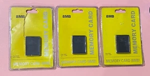 Tarjeta de memoria para consola de juegos Sony Playstation 2 PS2 PS2 totalmente nueva HC2-10080 negra - Imagen 1 de 11