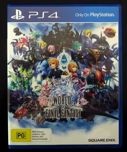 Sony Playstation 4 PS4 World Of Final Fantasy Video Game AU Version Used VGC - Picture 1 of 3