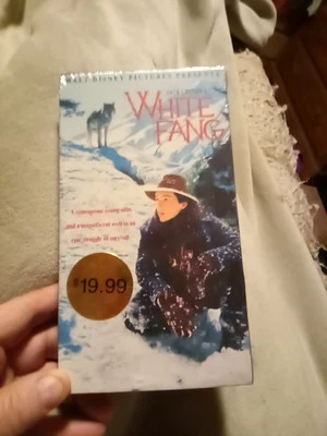 Walt Disney White Fang (VHS, 1991) Jack London Brand New Factory Sealed! - Image 1 of 4