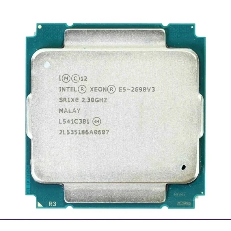 Procesador Intel Xeon E5-2698 V3 16 núcleos 2,3 GHz 40M SR1XE CPU Foto 1 de 1