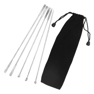 Stainless Steel Spoons Convenient For Deeper Bottles Perfect For Food Handling - Picture 1 of 10