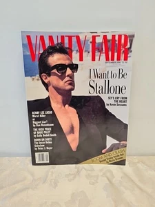 VANITY FAIR SEPTEMBER 1990 STALLONE VINTAGE - Picture 1 of 8