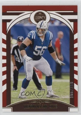 2020 Panini Legacy Red /299 Quenton Nelson #33 - Image 1 of 2