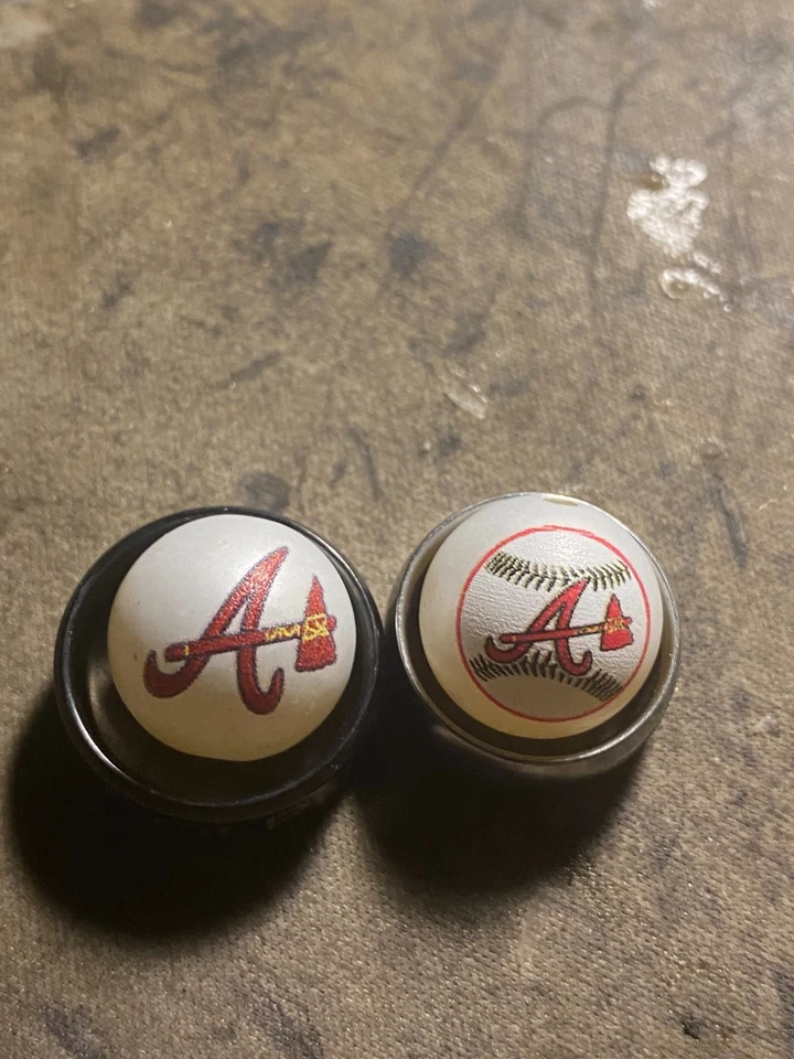 Atlanta Braves 16mm Acrylic Beads for Jewelry Making DIY Pen Keychain 1 pc - Image 1 of 1