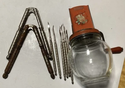 Vintage Nut Chopper & NUT PICKS - Image 1 of 4