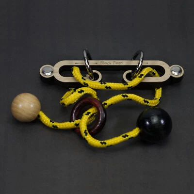 Black Pearl - Ring and Rope Puzzle - Level 8 - Juegos de siete piedras  Foto 1 de 2