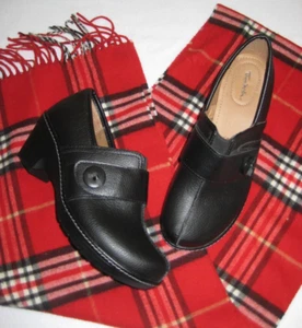 Zapato/Zuecos THOM McAN Ginnie Negro Talla 8-1/2 Ancho, Nuevo sin Caja - Imagen 1 de 8