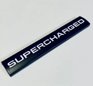 Nuovo distintivo stivali sovralimentato adatto a Range Rover Vogue dettaglio bianco/nero - Foto 1 di 3