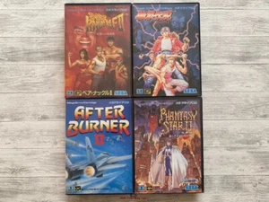 SEGA Mega Drive Bare knuckle Ⅱ & Fatal fury & After Burner Ⅱ & Phantasy Star Ⅱ - Picture 1 of 10