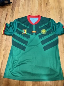 NWOT ONE Cameroun Soccer Mens Soccer Jersey Xxl - Picture 1 of 5
