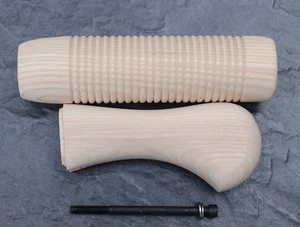 FOREND WOODSTOCK GRIPS FOR REMINGTON 870 TAC 14 , WINGMASTER 12 GA # UNSTAINED - Picture 1 of 23