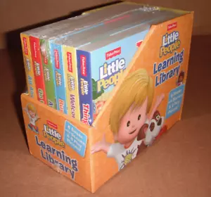 Little People Learning Library 6 Board Books Box Set - Picture 1 of 2