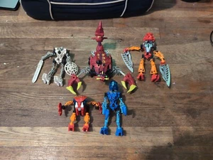 Lego Bionicle Lot - Toa, Masks, And K'Nex REKONSTRUTORS PARTS - Picture 1 of 14