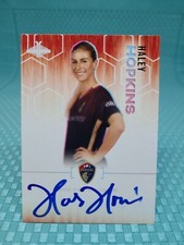 2023 NWSL Parkside Volume 1 Red Hex Signature Series Haley Hopkins #SS-HH