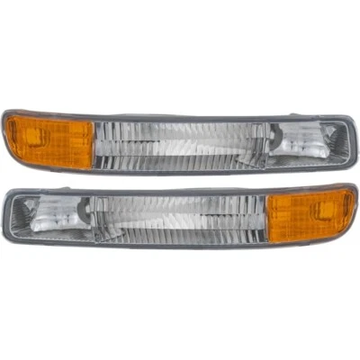 Par de luces de giro de estacionamiento de repuesto 1999-2006 para GMC Sierra Yukon XL Foto 1 de 4