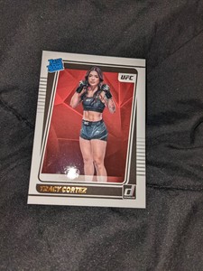 2022 Panini Donruss UFC #210 Tracy Cortez Base RC Rated Rookie Trading Card MMA