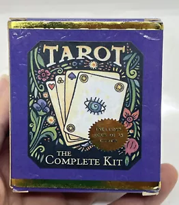 2002 Mini Tarot The Complete Kit 78 Card Deck & 88 Page Guidebook New Open Box - Picture 1 of 20