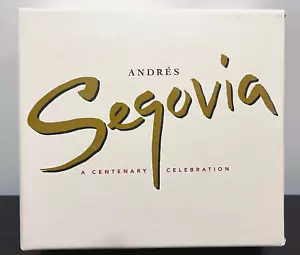 ANDRES SEGOVIA - A Centenary Celebration (4 Disc Set) Compact Disc CD - EX Cond. - Picture 1 of 5