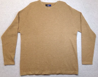 Callaway Collection Sweater Mens Light Brown XXL Merino Wool Vintage Hong Kong - Image 1 of 4