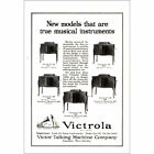 1922 Victrola: True Musical Instruments Vintage Print Ad