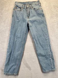 Gap Teen Jeans Womens W22 L22 10 Blue Relaxed Taper - Picture 1 of 10