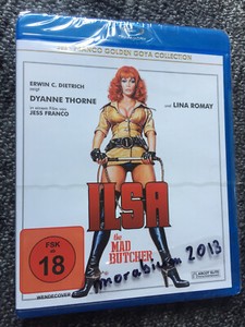 ILSA THE MAD BUTCHER - Blu Ray Region FREE - Dyanne Thorne, Lina Romay