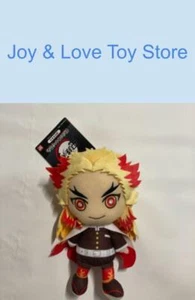 Bandai Demon Slayer Kyojuro Rengoku 7" Plush New Japan Import - Picture 1 of 5
